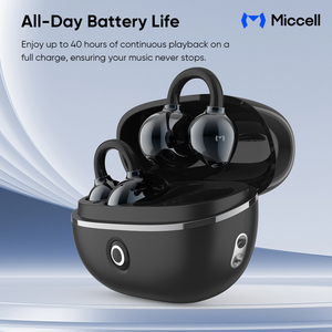 Miccell alla moda stereo Clip-on auricolare tws auricolari da gioco a bassa latenza suono HiFi cuffie per smart phone - Product Image 6