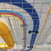 Bandeja de Cables de Malla Metálica de Acero Inoxidable para Gestión de Cables en Centros de Datos