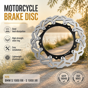 Fabrication sur mesure 320mm moto avant disque flottant disque de frein Rotor pour <span class=keywords><strong>BMW</strong></span> <span class=keywords><strong>S1000RR</strong></span> 2019-2021 S1000XR <span class=keywords><strong>2015</strong></span>-2021 - Product Image 1