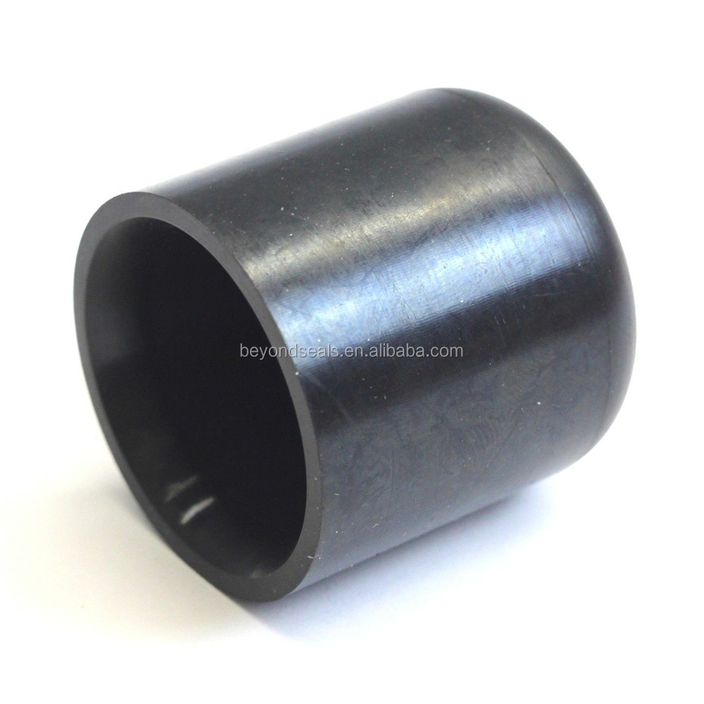 Uxcell 200Pcs Rubber End Caps Cover 2mm Vinyl Screw Thread Protector Round Vacuum Caps For Screw Bolt Pipes 4mm 50