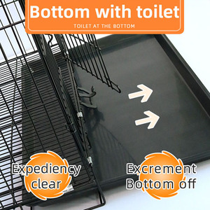 Cage Spécialisée en Fil Métallique pour Chat, Facile à Installer, pour Balcon et Intérieur, Faible Quantité Minimale de Commande - Product Image 5