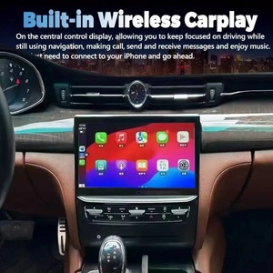 วิทยุติดรถยนต์ Android 15 สำหรับ Maserati Quattroporte ปี 2013-2016 รองรับ Wireless CarPlay เครื่องเล่นมัลติมีเดีย GPS ระบบนำทาง DSP ติดตั้งบนคอนโซล รับประกัน 1 ปี - Product Image 3