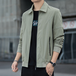 Ropa de otoño para hombre, abrigo de talla grande, nueva tendencia juvenil, chaqueta informal estilo Joker, chaqueta de solapa de marca para hombre, moda nueva y popular. - Product Image 3