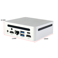 Nuevo Gamer 5 Core R5 5600H Procesador Cpu 2 Ddr4 2 Nvme 16Gb Gaming Win10 Computadora Barebone Wifi6 Bt5.2 Amd Mini Pc