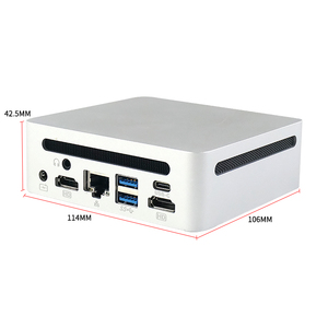 New Gamer <span class=keywords><strong>5</strong></span> <span class=keywords><strong>Core</strong></span> R5 5600H Bộ vi xử lý CPU 2 DDR4 2 NVMe 16GB chơi game Win10 máy tính Barebone wifi6 bt5.2 AMD Mini PC - Product Image 3