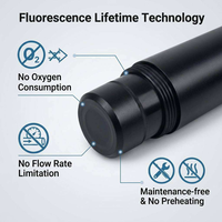 Analyseur optique d'oxygène analogique professionnel pour l'aquaculture, sonde de mesure de l'eau et thermomètre, fabriqué en Chine