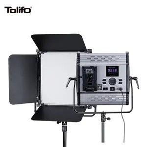 Tolifo 100 W उच्च शक्ति 5600 K Fotografia पेशेवर ऑडियो वीडियो फोटोग्राफी प्रकाश प्रकाश का नेतृत्व किया