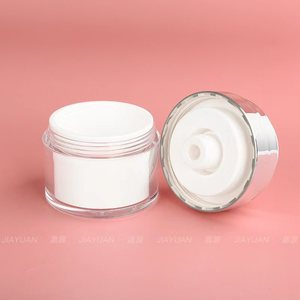 ขวดครีมอะคริลิคสุญญากาศ 15 มล. แบบกด สำหรับครีมบำรุงผิวหน้า - Product Image 5