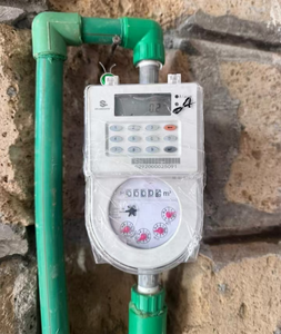 Compteur d'eau intelligent prépayé domestique en nylon DN15, Compteur d'eau STS, Compteur d'eau à jetons, Système <span class=keywords><strong>de</strong></span> prépaiement pour distributeur automatique d'eau - Product Image 6