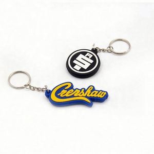 Hot Selling Cheap <b>Custom</b> Sublimation 2D 3D Silicone Rubber Soft PVC <b>Keychain</b> - Product Image 1