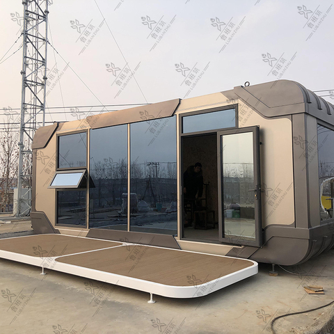 Two Storey Prefabricated Building Container House in Turkey