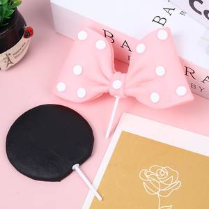 Decorazione Dolce con Orecchie di Topolino e Fiocco a Pois di Minnie per Torta di Compleanno - Product Image 6