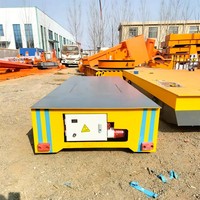 Carro de Transferencia sin Rieles de 3 Toneladas, Diseño Compacto para Manejo de Materiales en Almacenes, Directo de Fábrica