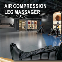 Bottes de récupération musculaire à compression d'air rechargeables par USB, 5 chambres, 7 niveaux de pression, 5 modes, soulagement musculaire, usine YIJIAN F-909