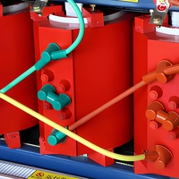 Transformateur sec triphasé à économie d'énergie, norme IEC, infrastructure de recharge pour véhicules électriques, Ganzhong SCB20/SCB22, 50Hz, 35kV, 480V, bobine UL
