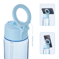 Nueva botella de agua Magsafe deportiva de doble pared, 32oz, termo aislado de plástico magnético para gimnasio, botella de agua con imán para teléfono de gimnasio