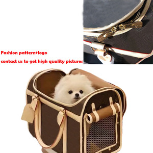 Luxury Designer Pet Carrier <strong>for</strong> <strong>Small</strong> Pets <strong>Dog</strong> Tote Classic Leather <strong>Dog</strong> <strong>Carry</strong> <strong>Bag</strong> Fashionable Cat Carrier <strong>Bag</strong> - Product Image 4