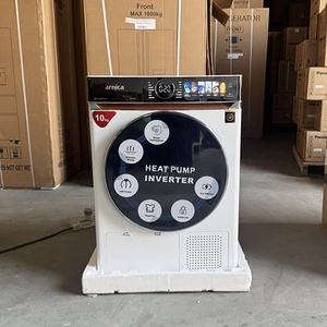 <span class=keywords><strong>Secadora</strong></span> <span class=keywords><strong>de</strong></span> <span class=keywords><strong>Ropa</strong></span> Doméstica <span class=keywords><strong>de</strong></span> 10 kg, Totalmente Automática, Inteligente, Multifuncional, con Bomba <span class=keywords><strong>de</strong></span> Calor <span class=keywords><strong>Inverter</strong></span> y Carga Frontal - Product Image 1
