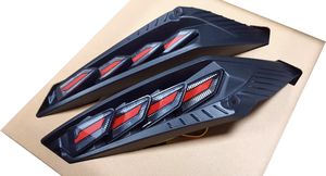 AJLIGHT DESIGN SKJETSRM4W-TL Fabricante de Taiwán Versión Universal Carcasa Blanca 2 Lentes Luz Trasera LED Roja Multifuncional - Product Image 2