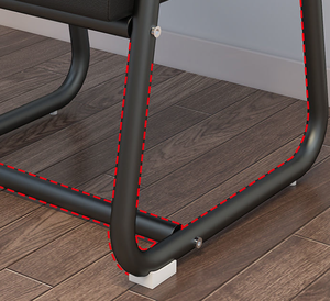 Chaise de bureau exécutive confortable avec hauteur réglable, design moderne, dossier en forme d'arche pour ordinateur, usage domestique et réunions - Product Image 5