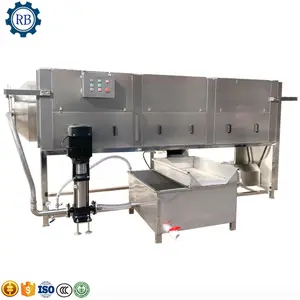 Équipement de traitement électrique d'épluchage de noyau de noix Chaîne de production industrielle automatique d'épluchage de noix