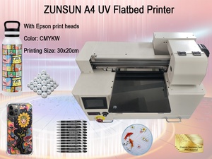 Digital <strong>Cheap</strong> Small A4 Size Direct <strong>Inkjet</strong> Uv Dtf <strong>3d</strong> Flatbed Printer Machine for Mobile Cover Metal Acrylic Tp - Product Image 2