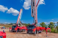 Camión Bomba de Concreto de Alta Seguridad SYG5460THB 560C-10(SZ-AM) con Función de Autodiagnóstico