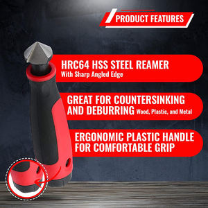 DZ alesatore per tubo in PVC fai da te allungabile collo in metallo sbavatura strumento svasante personalizzabile OEM per la rimozione di bava di plastica - Product Image 2