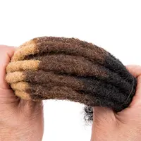 BLT שיער סיטונאי אדם dreadlock תוספות שיער טבעי אמיתי loc הרחבות 0.6cm 1B427 DREADLOCK