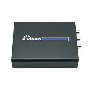 HD 컴포지트 AV 컨버터 HDto 3RCA 비디오 AV/CVBS/S-비디오 R/L 오디오 변환기