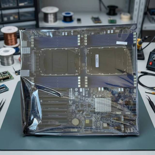 MS73 HB1 Dual Socket Server Motherboard Enterprise LGA 4677 Intel C741 Chipset 16 DDR5 DIMM Slots Compute Mainboard