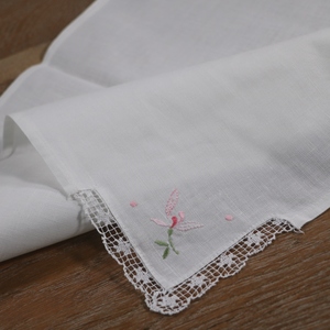 N082 Boda Decoración <span class=keywords><strong>de</strong></span> mesa <span class=keywords><strong>de</strong></span> Navidad 16 "X 16" <span class=keywords><strong>Bordado</strong></span> <span class=keywords><strong>a</strong></span> <span class=keywords><strong>mano</strong></span> Crochet Lino blanco Algodón Encaje <span class=keywords><strong>Servilletas</strong></span> - Product Image 3