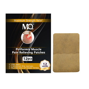 Soulage la douleur de la hanche, la numérobésie du pied, la compression nerveuse, la douleur musculaire du piriformis, patchs (12 patchs) - Product Image 1
