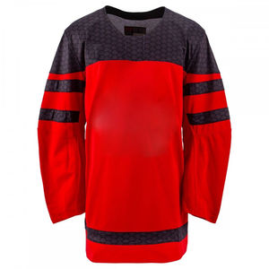 Ropa deportiva de hockey sobre hielo profesional Unisex, uniformes cómodos de nuevo patrón para adultos, servicio OEM con impresión de nombre de equipo - Product Image 5