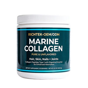 Integratore alimentare non aromatizzato personalizza integratore in polvere di collagene Peptide di pesce marino idrolizzato di alta qualità - Product Image 6