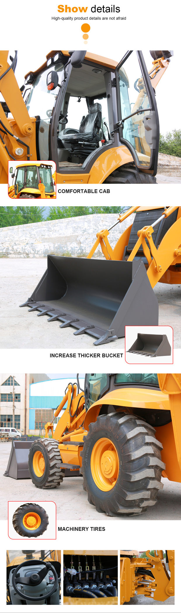 CE ISO multi-purpose new backhoe loader price for sale front end loader 3 ton 5 ton And Factory Price For Sale loader backhoes
