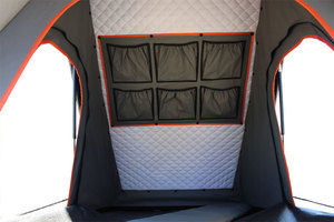 Equipo de acampada todoterreno para coche, carpa con techo triangular de aluminio, carcasa dura, barata, venta al por mayor - Product Image 6