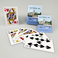 Cartes à Jouer de Poker Promotionnelles en Boîte en Papier, Finition Mate, Vernis Huileux, Écologiques, Papier 300GSM, Résistantes au Déformation, pour Entreprises et Familles