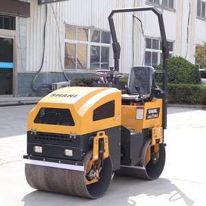 Nouvelle Compactrice Vibrante Double Tambour 1 Tonne Économique Autoportée pour le Compactage des Terrains et des Pelouses - Product Image 3