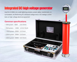 ชุดทดสอบแรงดันไฟฟ้ากระแสตรง DC <span class=keywords><strong>Hipot</strong></span> <span class=keywords><strong>Tester</strong></span> อุปกรณ์ทดสอบแรงดันไฟฟ้ากระแสตรง DC <span class=keywords><strong>Hipot</strong></span> 60kV 120kV 2mA 3mA 5mA - Product Image 1