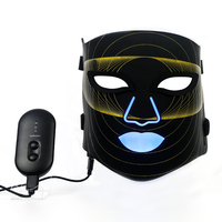Masque de luminothérapie pour le visage et le cou certifié CE, 732 LED, lumière rouge et bleue, rajeunissement de la peau, appareil de photothérapie