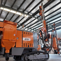 Foreuse sur chenilles diesel ZGYX 453H pour opérations de forage en surface minière
