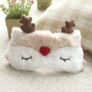 <span class=keywords><strong>Animal</strong></span> Lovely Deer Plush Mujeres Sleep Eye Mask - Product Image 3