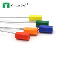 Sello de Seguridad Hexagonal de Plástico YTCS107 de 1.8 mm para Prevenir Manipulaciones en Contenedores