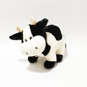 Peluche de Vaca Personalizable OEM ODM, Animal de Peluche de Vaca Lechera <span class=keywords><strong>Holstein</strong></span> Personalizada, Peluche de Vaca con Logotipo Personalizado, Regalo para Niños, Decoración del Hogar - Product Image 1