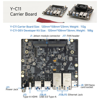 NVIDIA Jetson Orin NX 16G 157T 128G Edge Computadora integrada AI Industrial PC Plink 11F1E2-