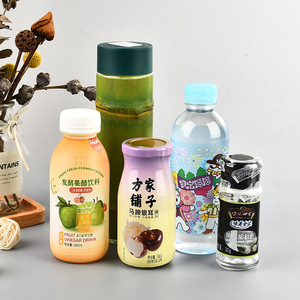 Biểu Tượng Tùy Chỉnh Colour In Ấn Bao Bì Nhựa Phim Nhiệt Thu Nhỏ Nhãn Chai Thu Nhỏ Bọc Cho Đồ Uống Nước Trái Cây - Product Image 4
