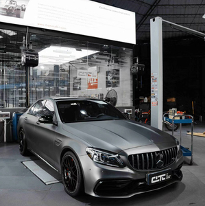 Vinilo Ultra Mate Gris AMG para Envolver Autos, Adhesivos para Autos que Cambian de Color, Película para Envolver la Carrocería del Auto - Product Image 1