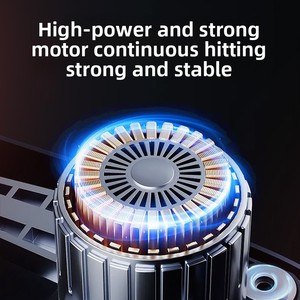 Mini pistola eléctrica de alta potencia para fascia, Control de sincronización, diseño moderno, portátil, para el hogar, ejercicio físico, masajeador de relajación muscular para - Product Image 4