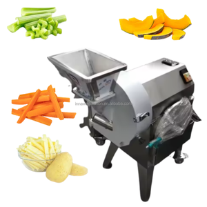 เครื่องหั่นผักไฟฟ้าสำหรับแปรรูปอาหารอย่างรวดเร็ว เหมาะสำหรับบรอกโคลี ซูชินี แครอท ผักกาดหอม มันฝรั่ง สำหรับครัวกลางและร้านอาหาร - Product Image 6